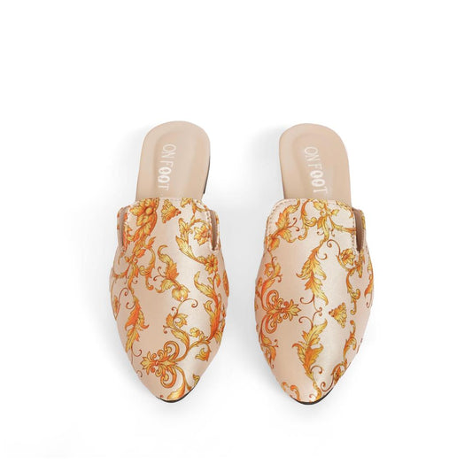 Women's Fabric Fancy Mules